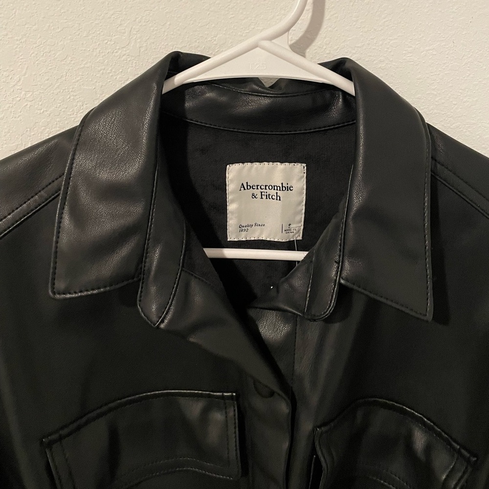 Abercrombie Faux Leather Dress